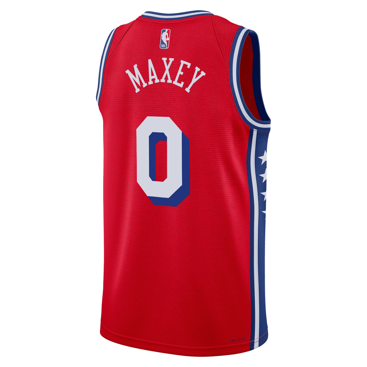 Tyrese Maxey Philadelphia 76ers Statement Edition Swingman Red Jersey