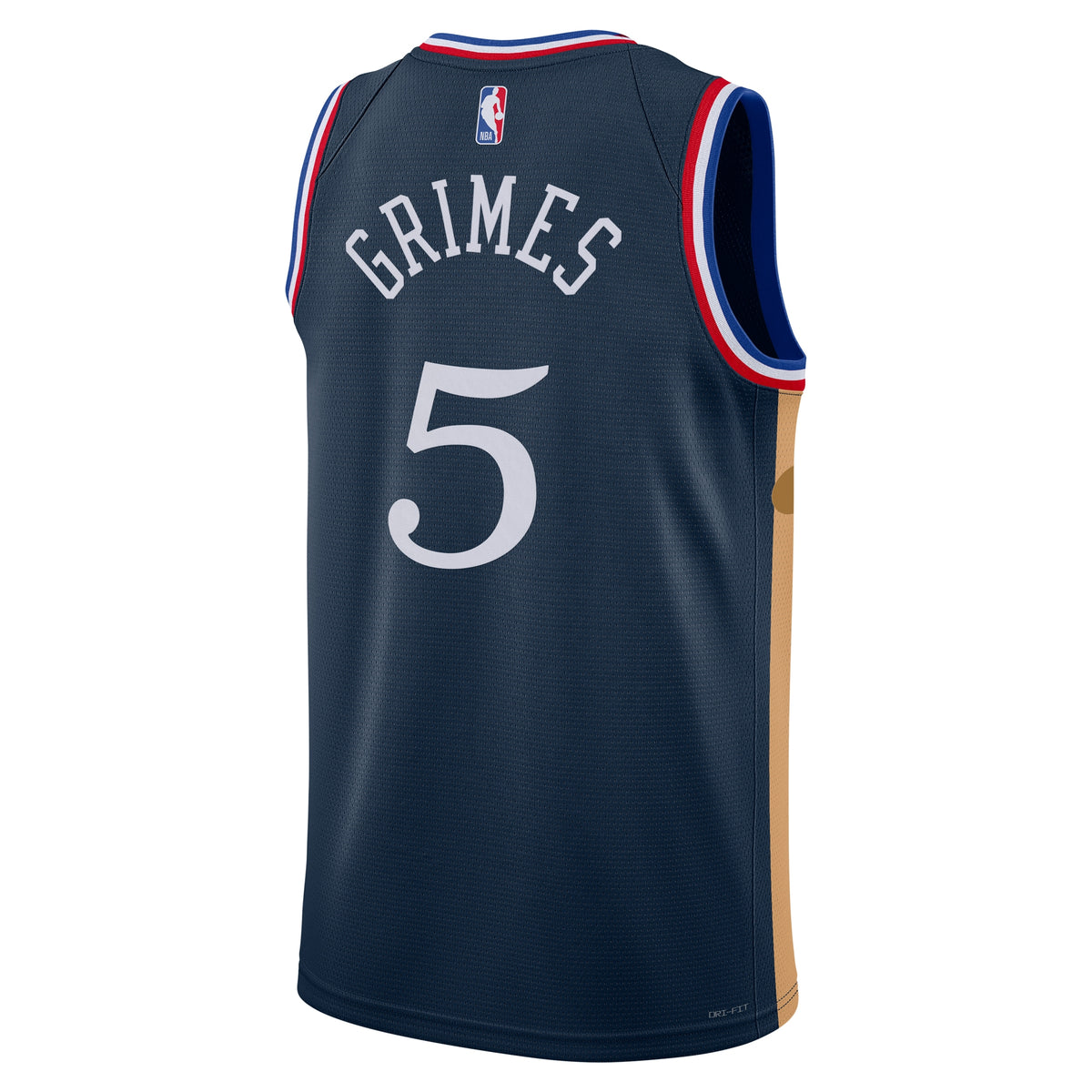 Quentin Grimes Philadelphia 76ers 2025/26 City Edition Swingman Navy Jersey