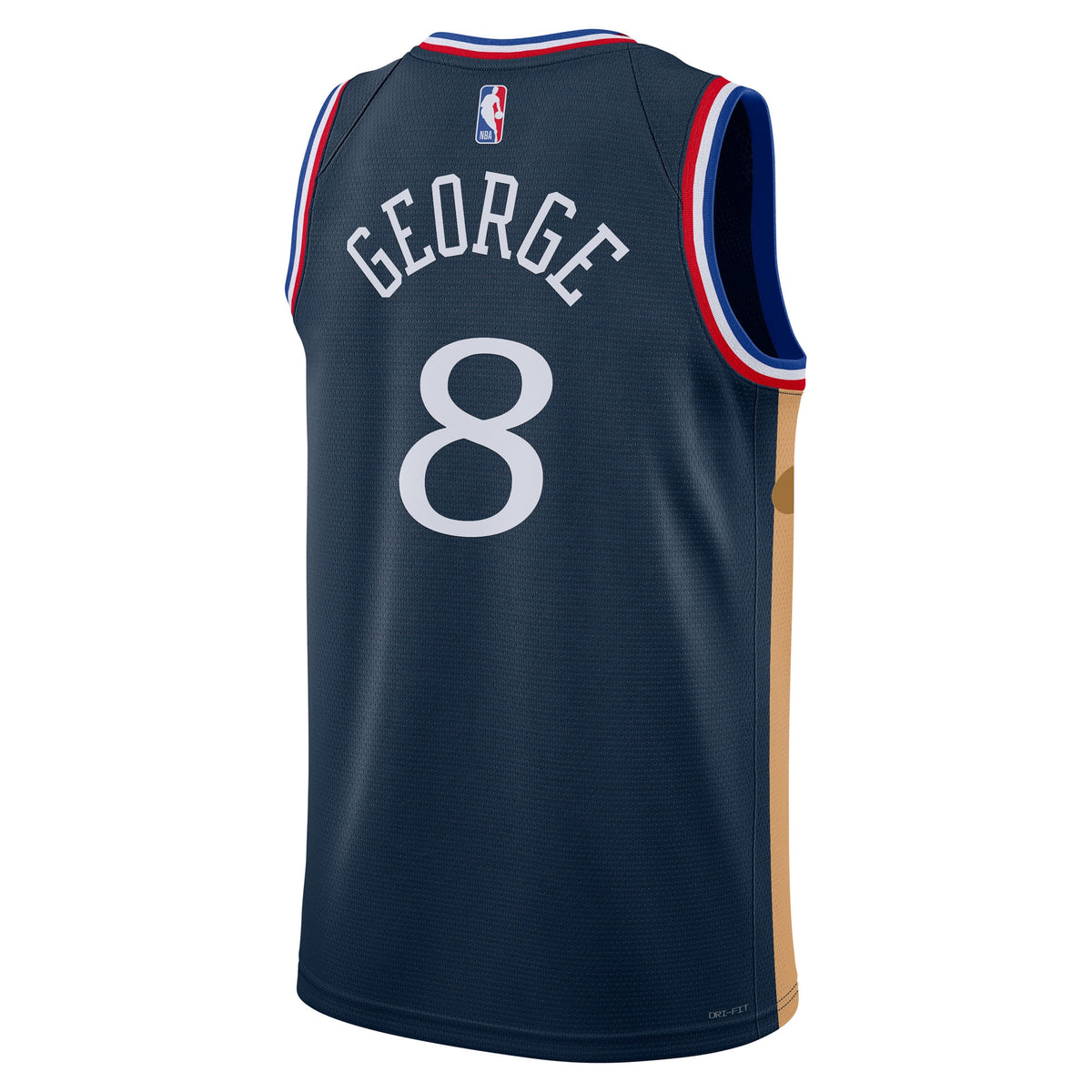 Paul George Philadelphia 76ers 2025/26 City Edition Swingman Navy Jersey