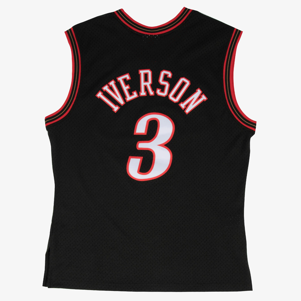 Allen Iverson Philadelphia 76ers Swingman Road 2000-01 Jersey
