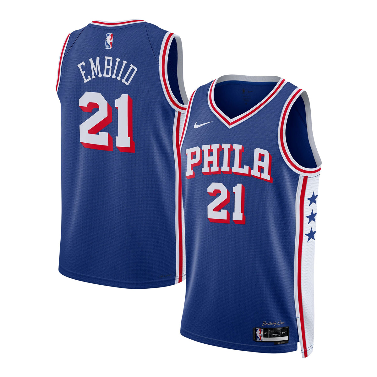 Joel Embiid Philadelphia 76ers Icon Edition Swingman Jersey