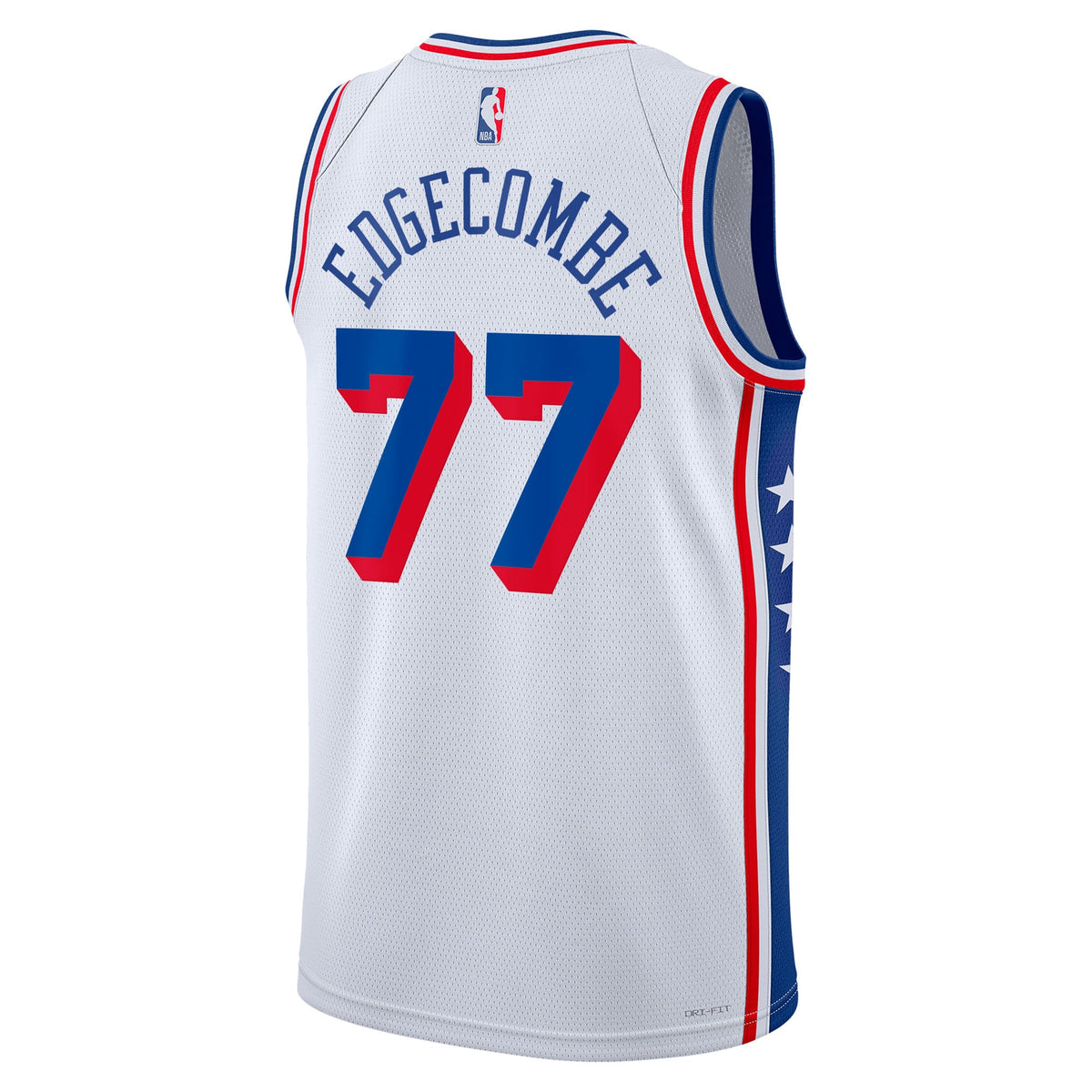 VJ Edgecombe Philadelphia 76ers Association Edition Swingman White Jersey