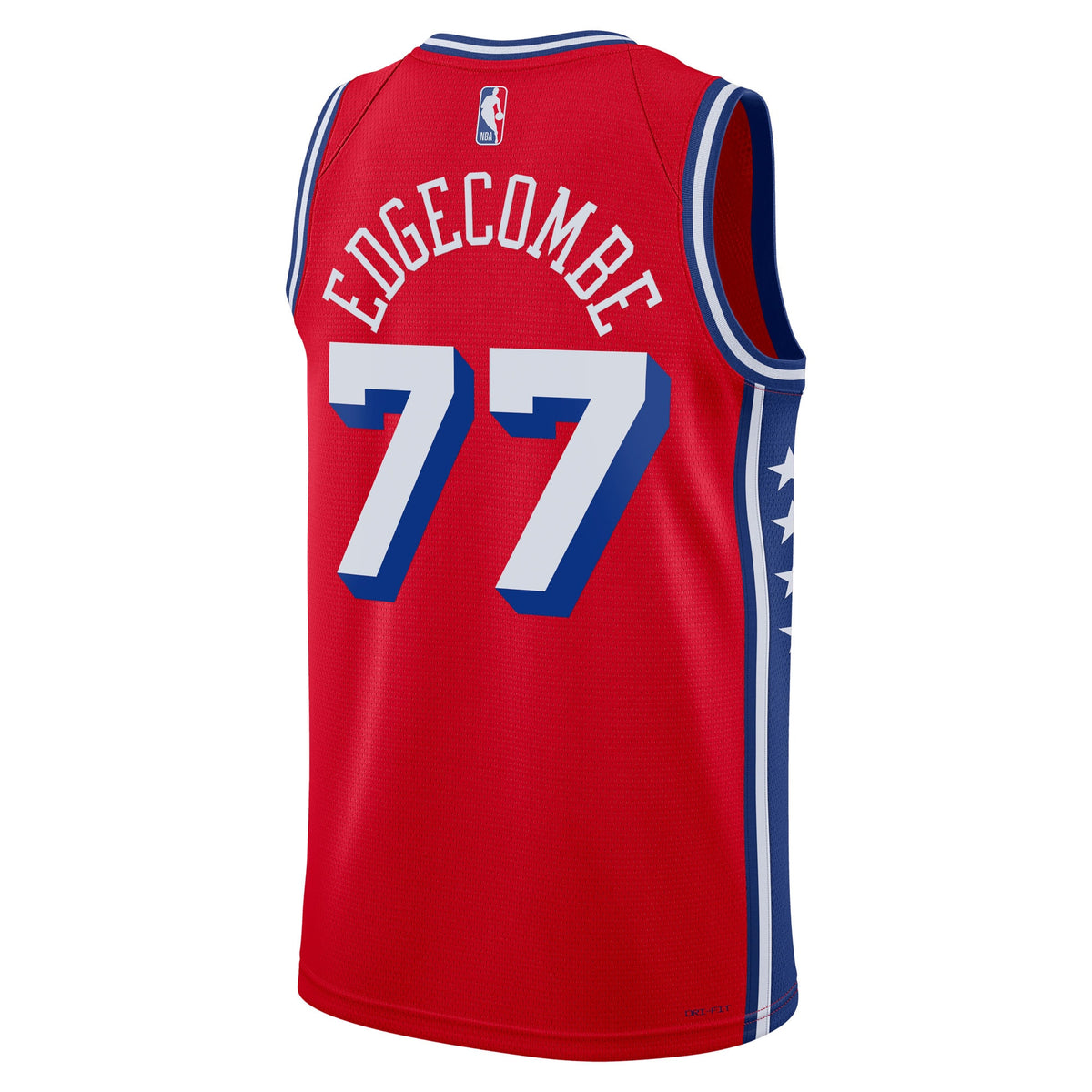 VJ Edgecombe Philadelphia 76ers Statement Edition Swingman Red Jersey