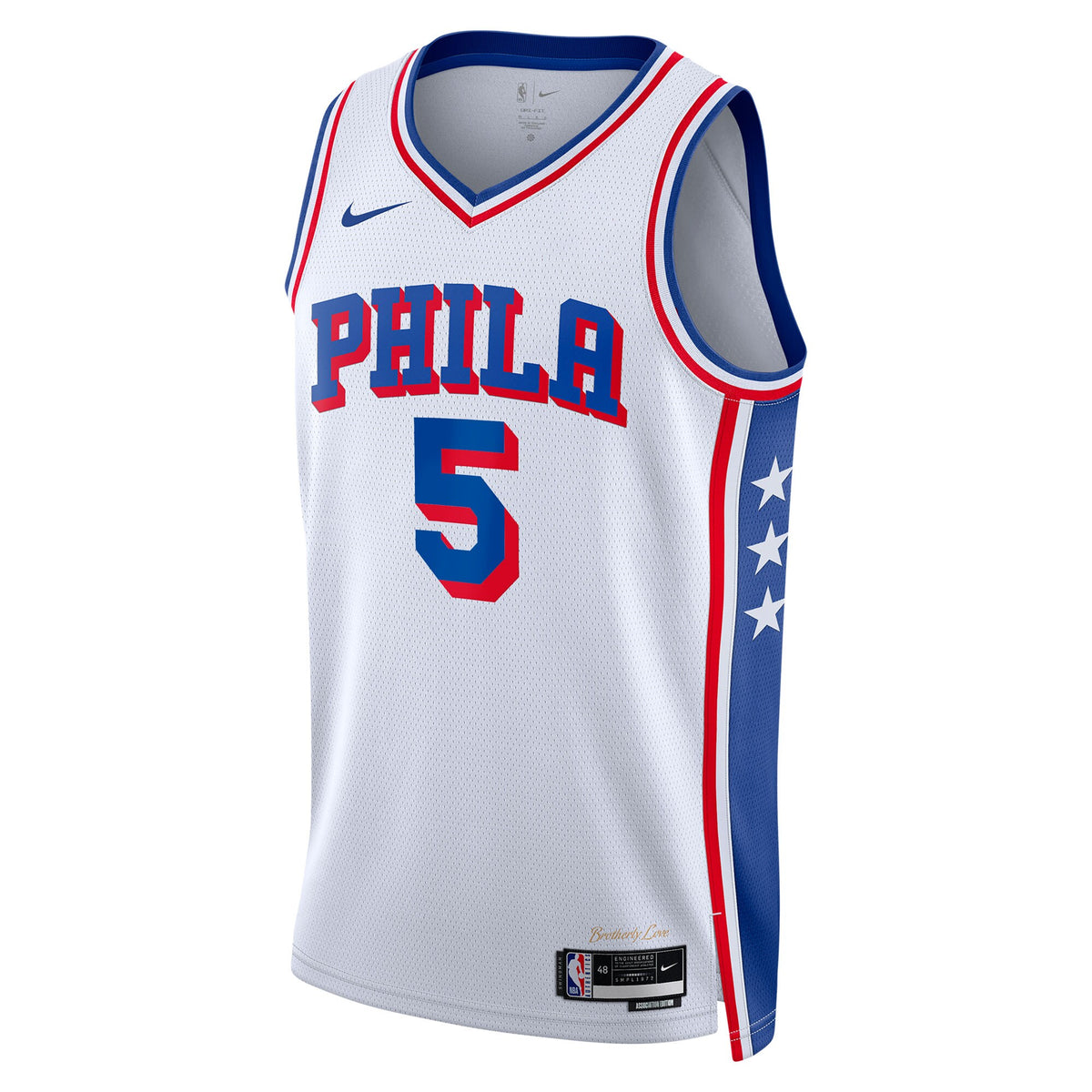 Quentin Grimes Philadelphia 76ers Association Edition Swingman White Jersey