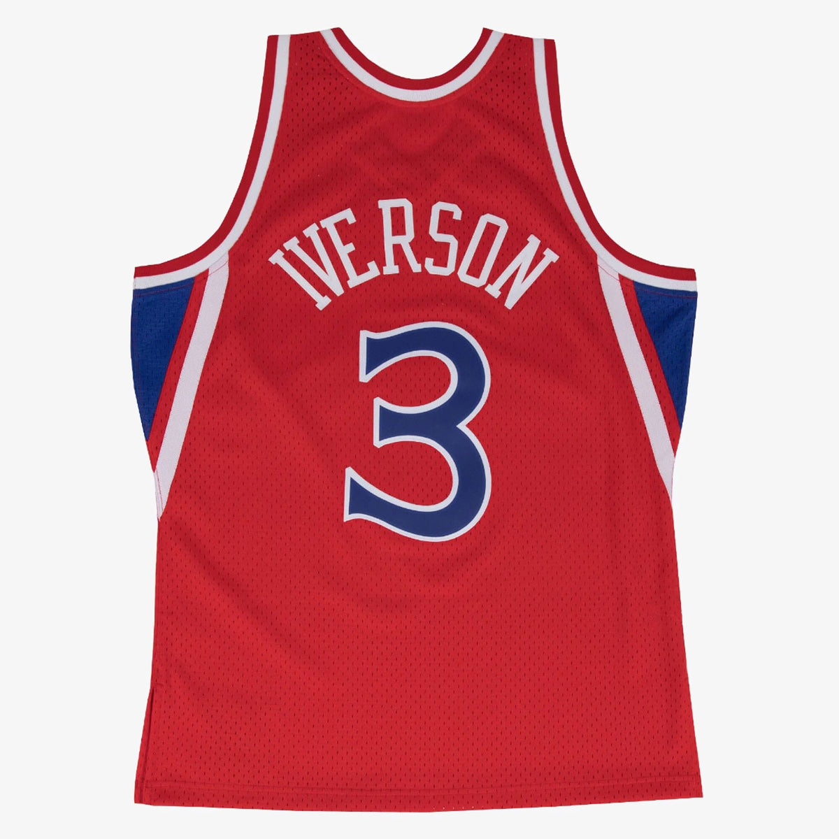 Allen Iverson Philadelphia 76ers Swingman Road 1996-97 Jersey