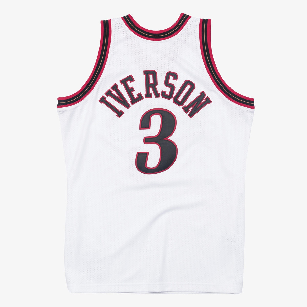 Allen Iverson Philadelphia 76ers 1997 Authentic White Jersey