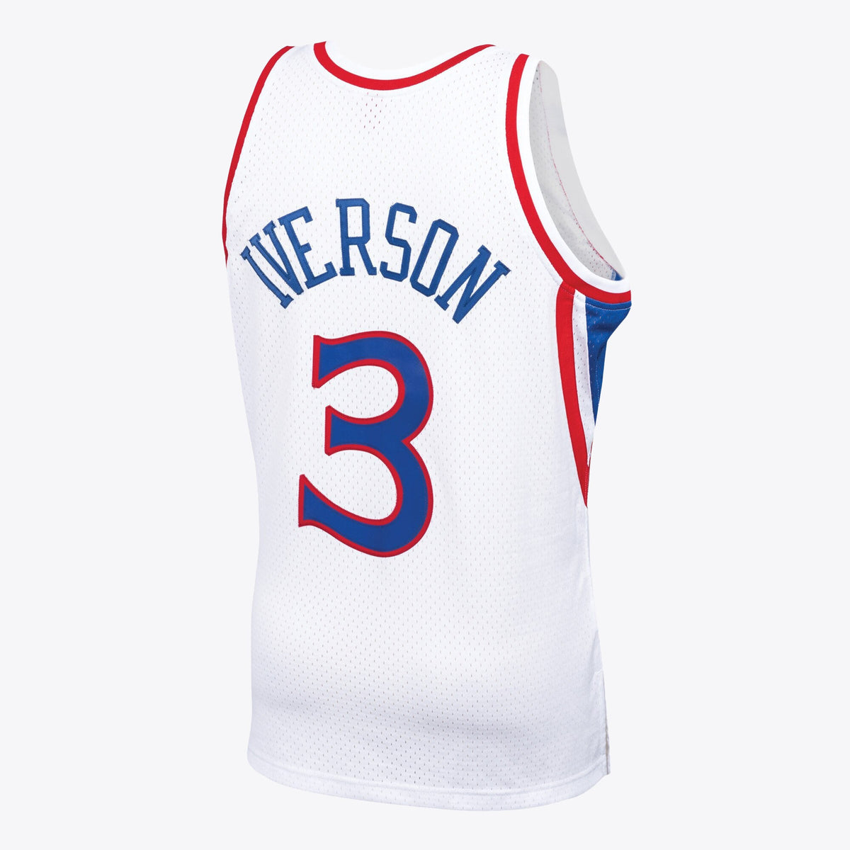 Allen Iverson Philadelphia 76ers 1996 Swingman White Jersey