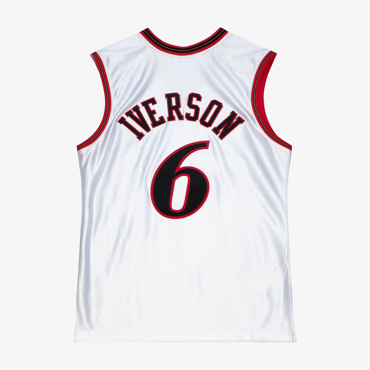 Allen Iverson Philadelphia 76ers 2002 All-Star East Authentic White Jersey