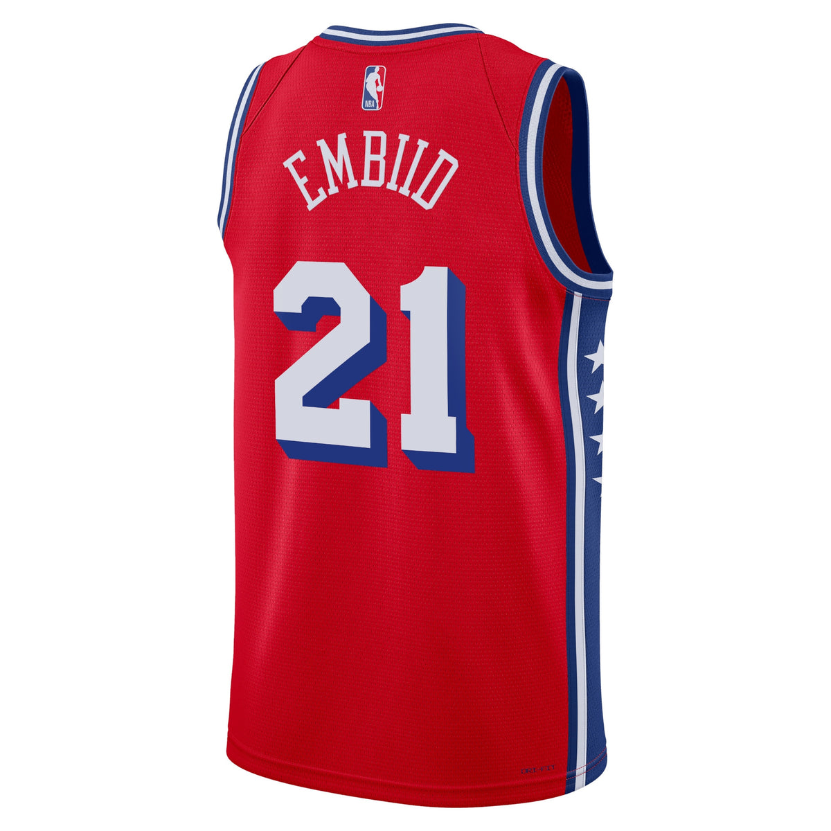 Joel Embiid Philadelphia 76ers Statement Edition Swingman Red Jersey