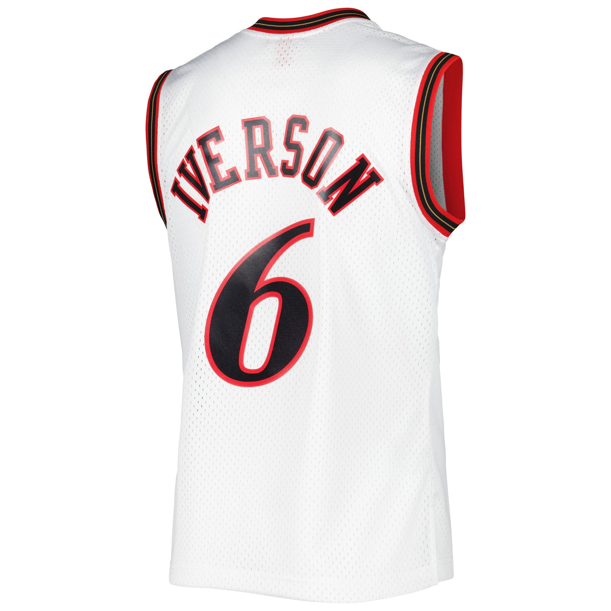 Allen Iverson Philadelphia 76ers White 2002/03 Hardwood Classics Swingman Jersey