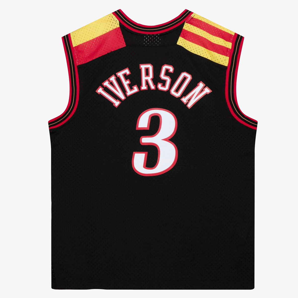 Allen Iverson Philadelphia 76ers 2006 Alternate Spain Authentic Black Jersey