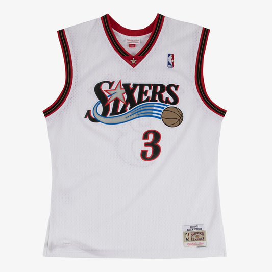 Allen Iverson Philadelphia 76ers Swingman Home 2000-01 Jersey