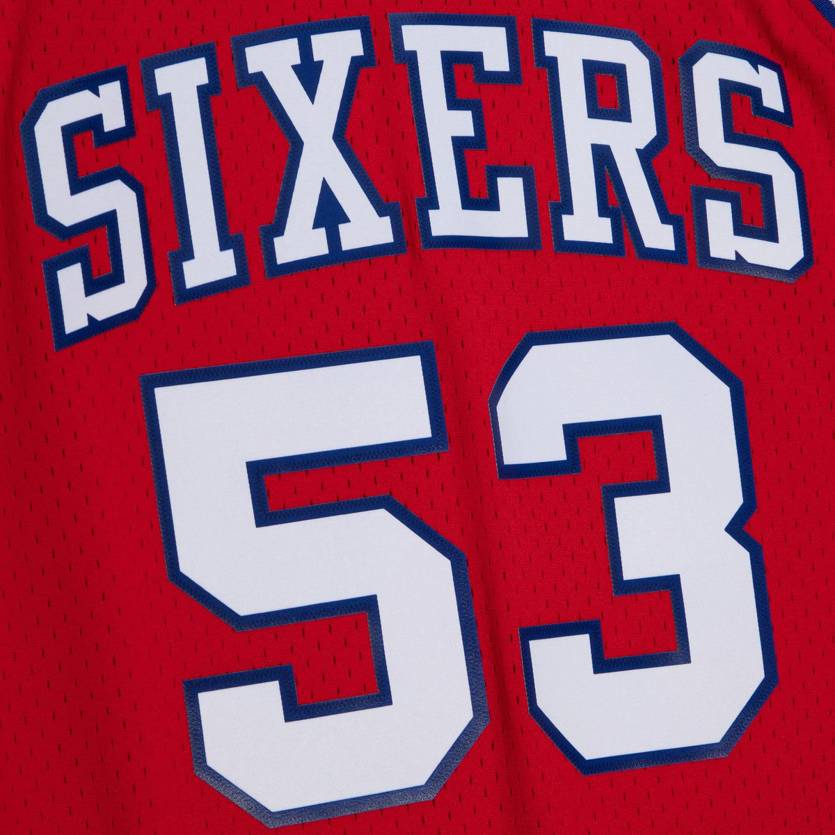 Darryl Dawkins Philadelphia 76ers 1979 Dark Authentic University Red Jersey