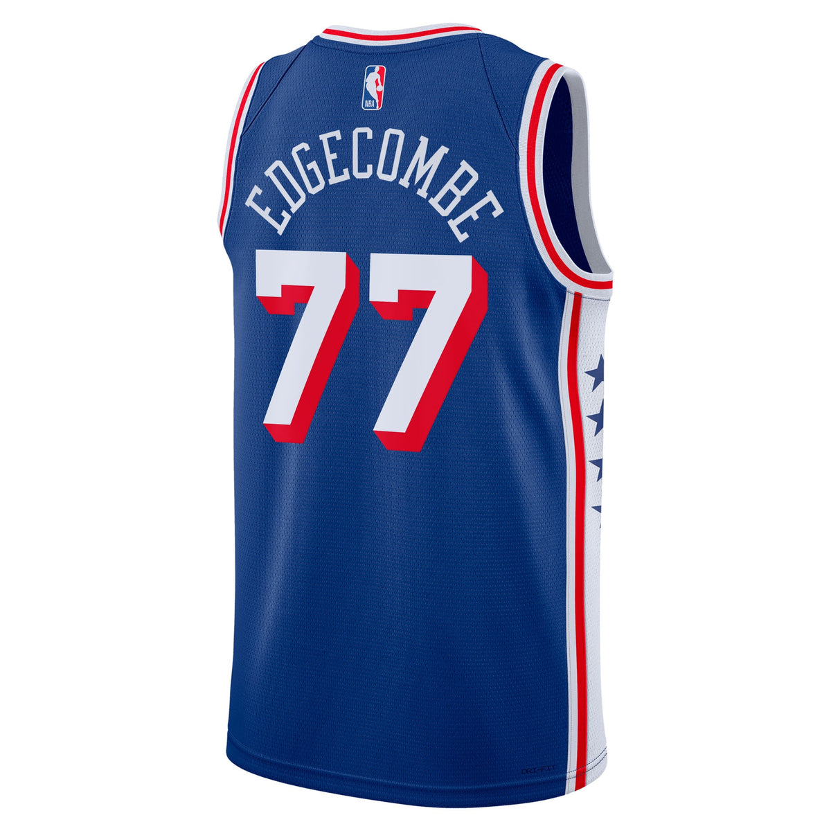 VJ Edgecombe Philadelphia 76ers Icon Edition Swingman Royal Jersey