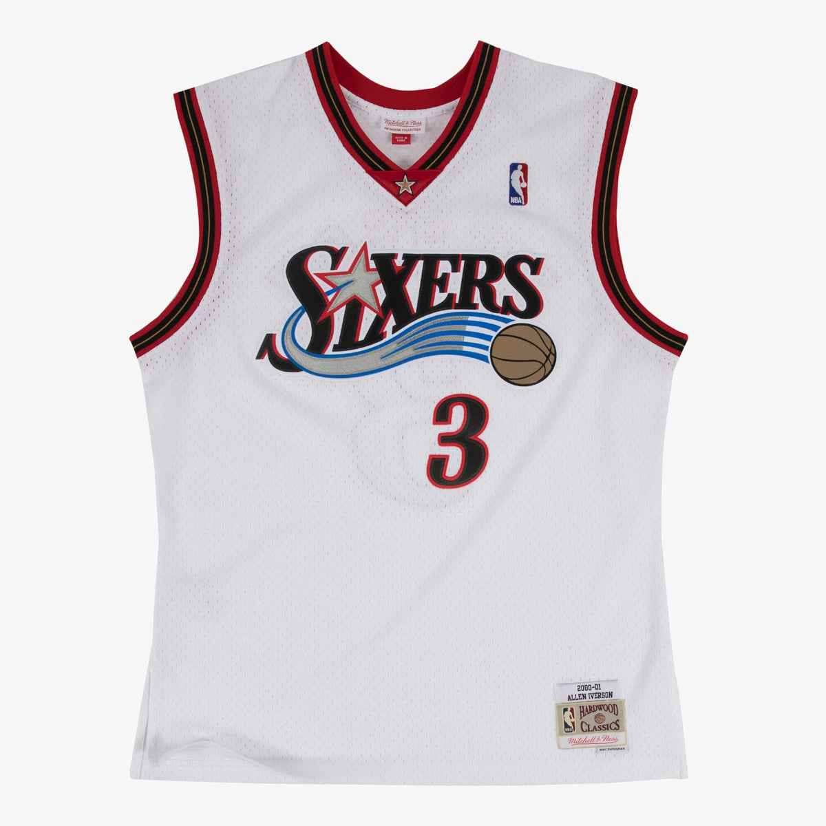Allen Iverson Philadelphia 76ers Swingman Home 2000-01 Jersey